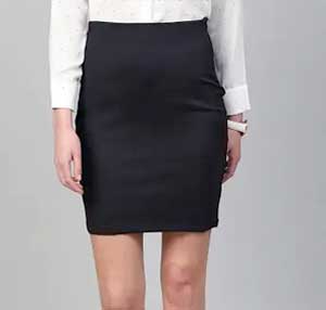 Formal Pencil Mini Skirt